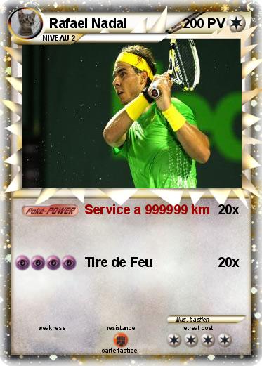 Pokemon Rafael Nadal