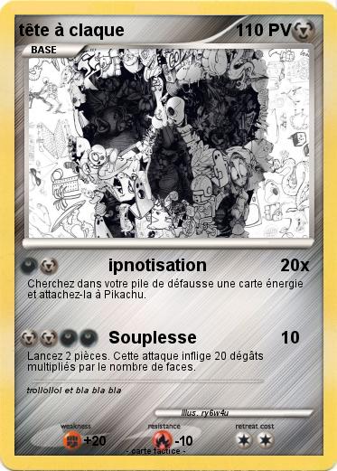 Pokemon tête à claque