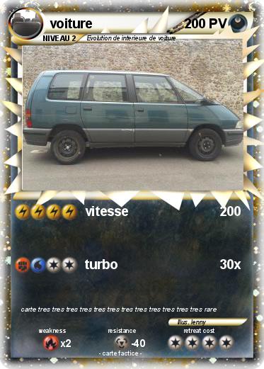 Pokemon voiture