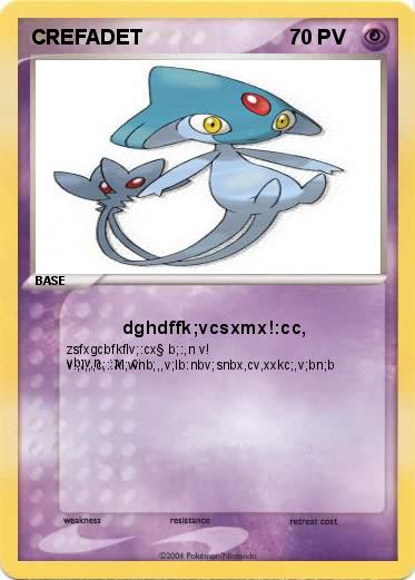 Pokemon CREFADET