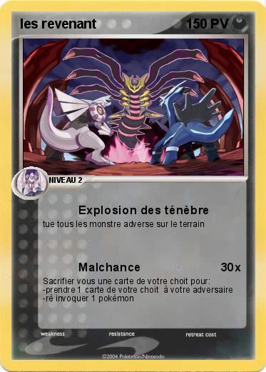Pokemon les revenant