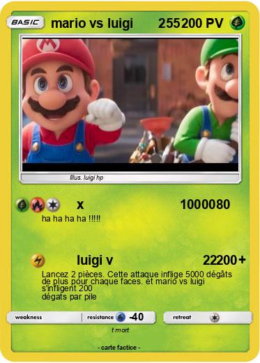 Pokemon mario vs luigi       255