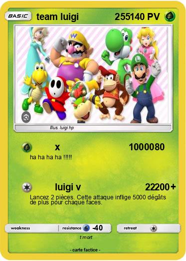 Pokemon team luigi              255
