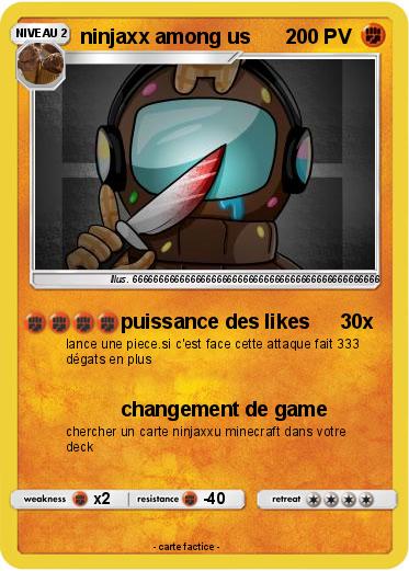 Pokemon ninjaxx among us
