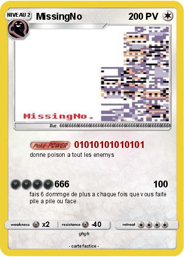 Pokemon MissingNo
