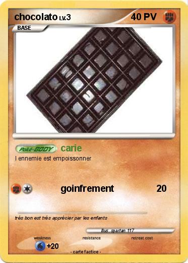 Pokemon chocolato