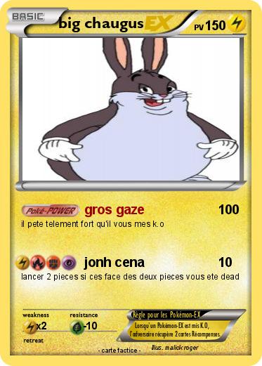 Pokemon big chaugus