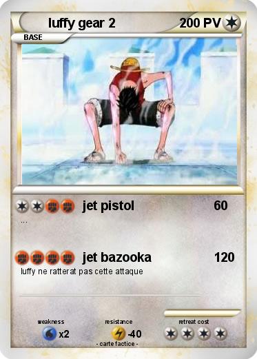 Pokemon luffy gear 2