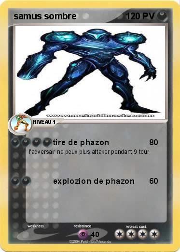 Pokemon samus sombre