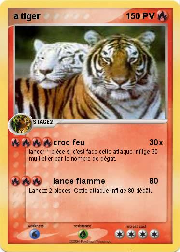 Pokemon a tiger