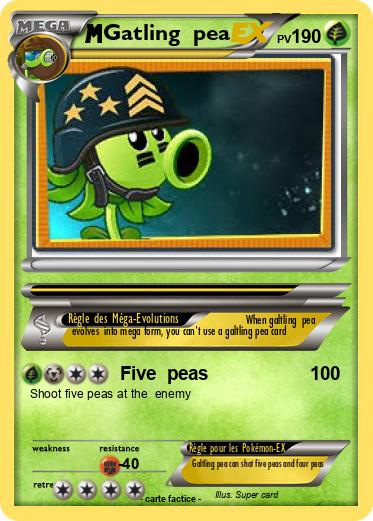 Pokemon Gatling  pea