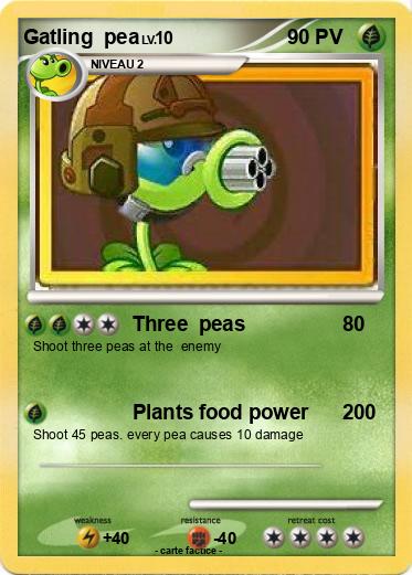 Pokemon Gatling  pea