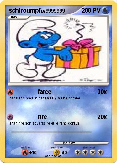 Pokemon schtroumpf