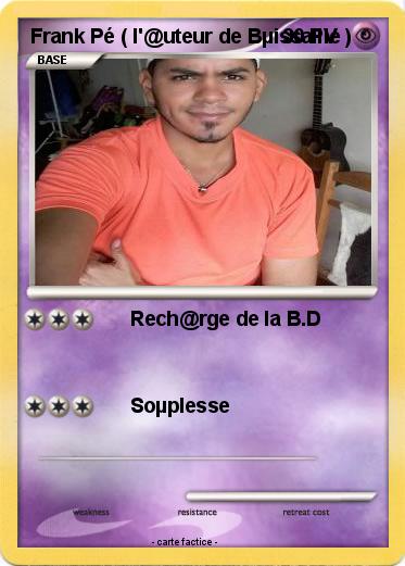 Pokemon Frank Pé ( l'@uteur de Bµissaille )
