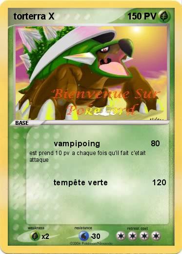 Pokemon torterra X