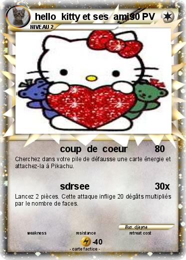 Pokemon hello  kitty et ses  amis