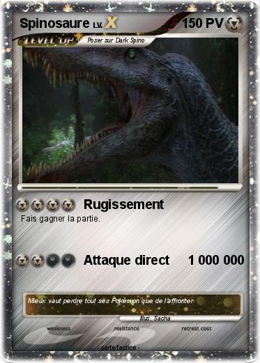 Pokemon Spinosaure