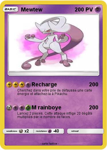 Pokemon Mewtew
