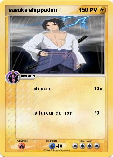 Pokemon sasuke shippuden