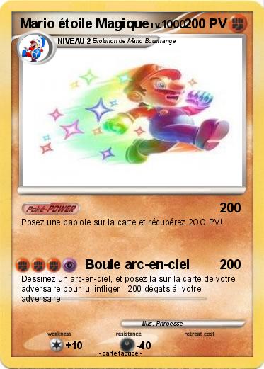 Pokemon Mario étoile Magique