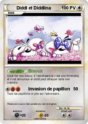 Pokemon Diddl et Diddlina