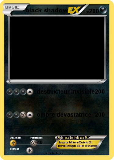 Pokemon black shadow
