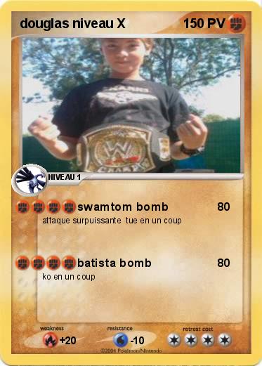 Pokemon douglas niveau X