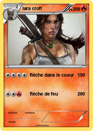 Pokemon lara croft