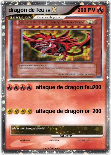 Pokemon dragon de feu