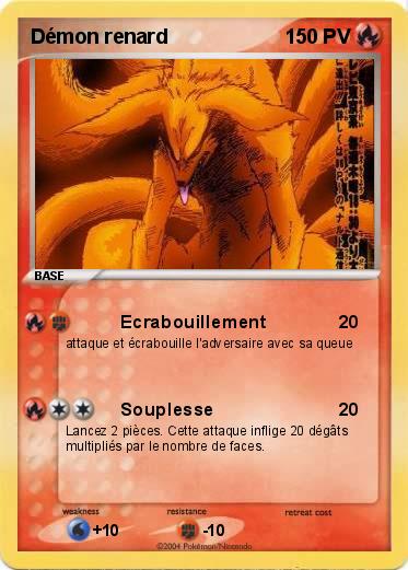 Pokemon Démon renard