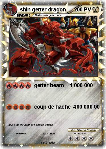 Pokemon shin getter dragon