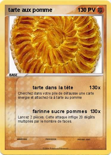 Pokemon tarte aux pomme