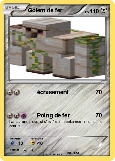 Pokemon Golem de fer