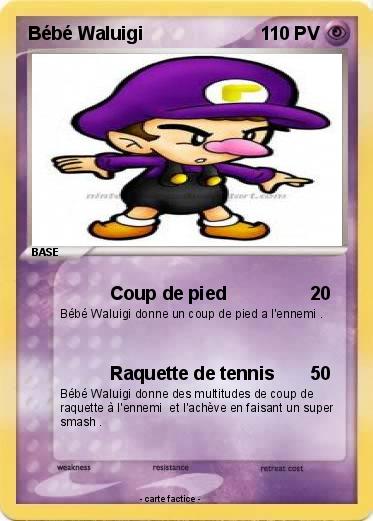 Pokemon Bébé Waluigi