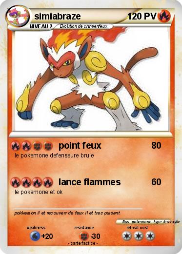 Pokemon simiabraze