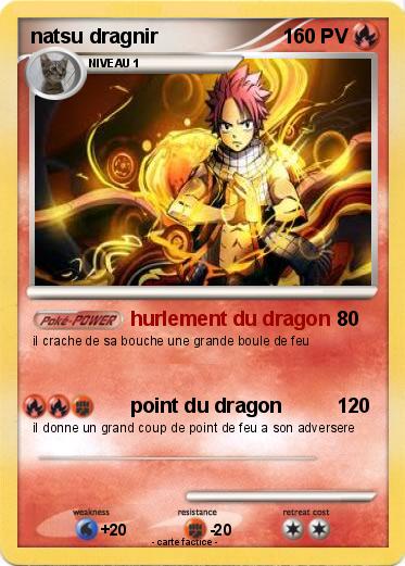 Pokemon natsu dragnir