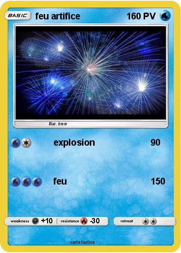 Pokemon feu artifice
