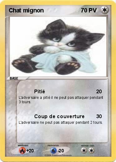 Pokemon Chat mignon