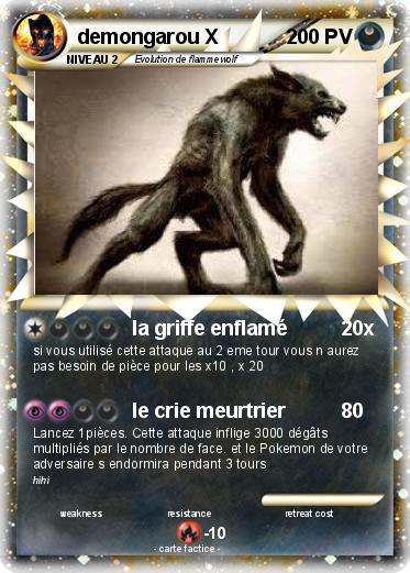 Pokemon demongarou X