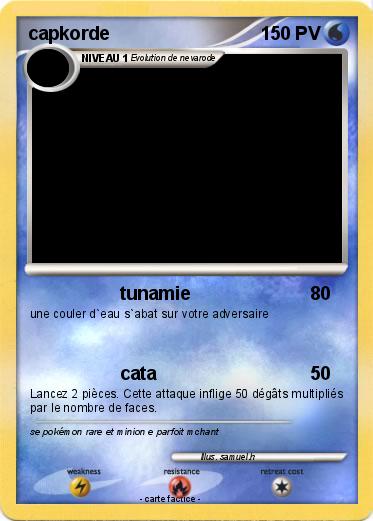 Pokemon capkorde