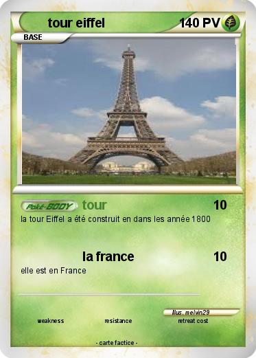 Pokemon tour eiffel