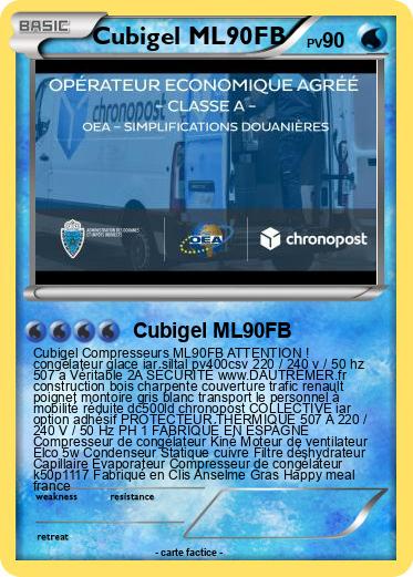 Pokemon Cubigel ML90FB