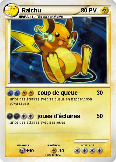 Pokemon Raichu