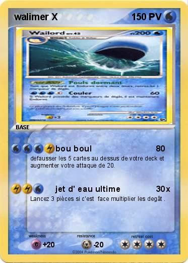 Pokemon walimer X