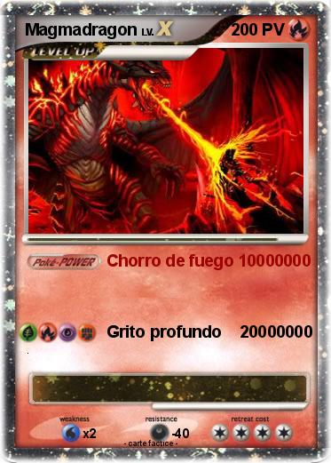 Pokemon Magmadragon