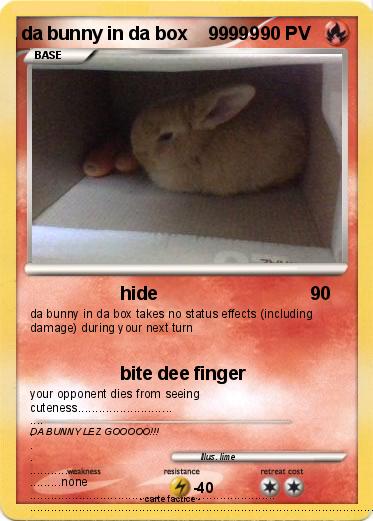 Pokemon da bunny in da box    99999