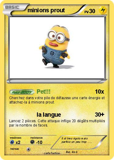 Pokemon minions prout
