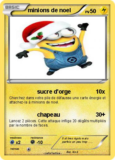Pokemon minions de noel