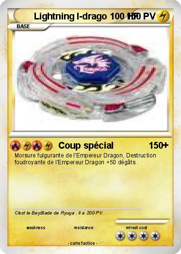 Pokemon Lightning l-drago 100 HF