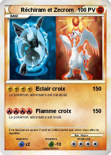 Pokemon Réchiram et Zecrom